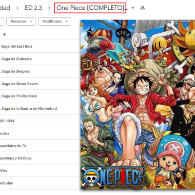 MegaPack One Piece (España) - Full HD